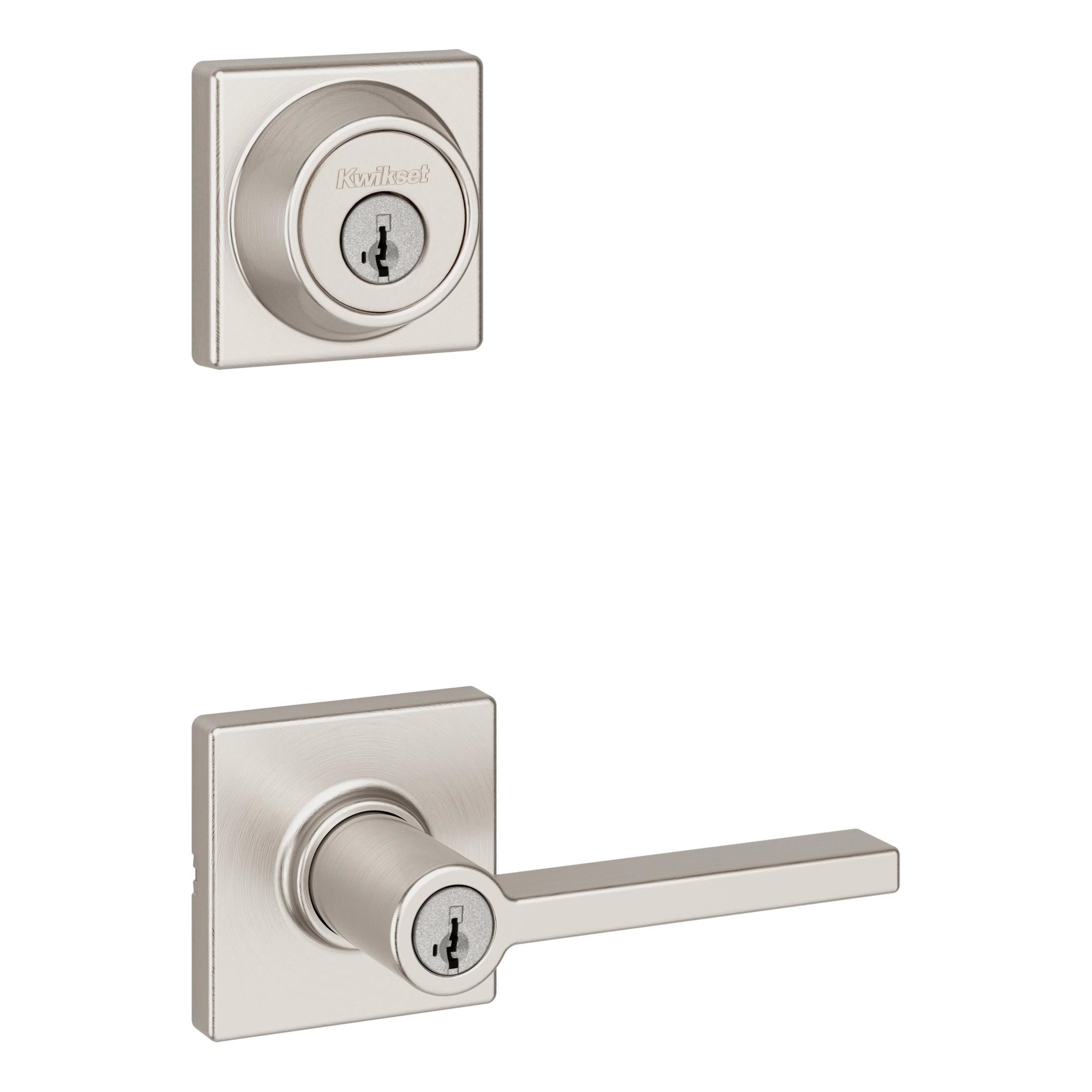 690CSL SQT 15 SMT CP K6 Casey Combo Pack - Satin Nickel