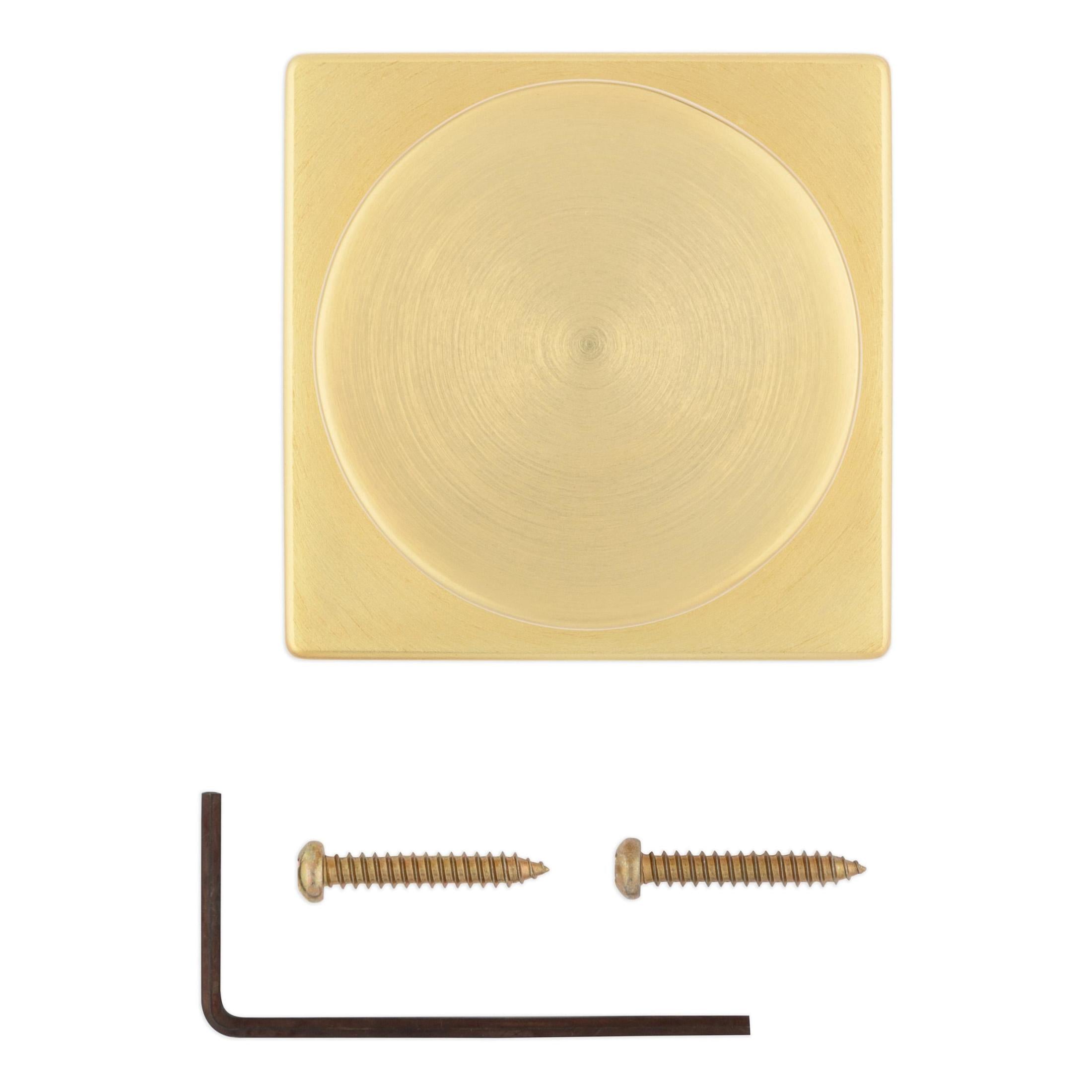 788PSK SQT 4 CP Pismo Dummy - Satin Brass