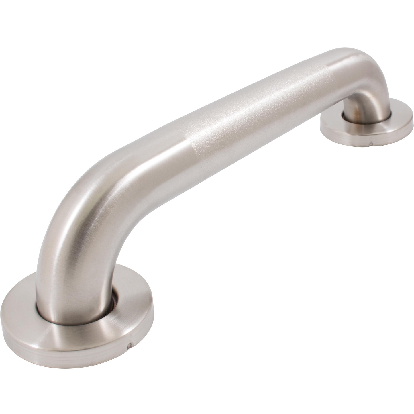 Stone Harbor Hardware Peened Grab Bar, 12 Inches, 1-1/2" Diameter, 1-1/2" Wall Clearance, Concealed Screws, Satin Stainless Steel