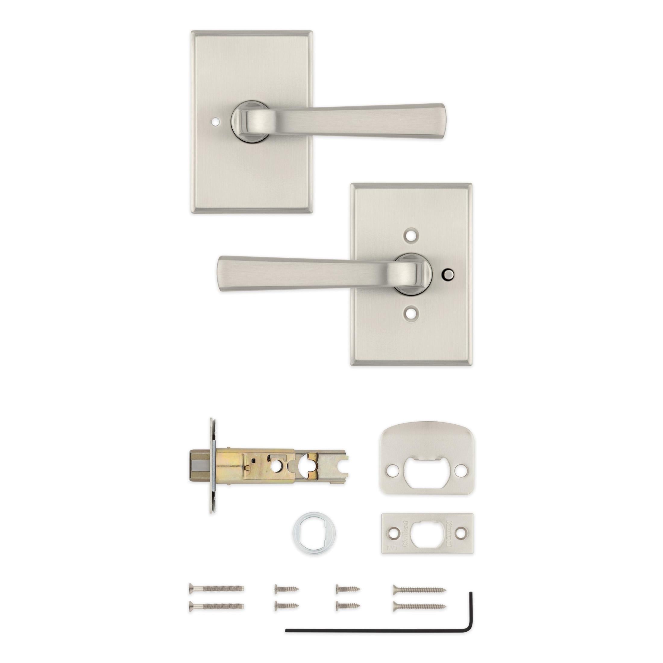 730TDL TRCT 15 6AL RCS Trafford Privacy - Satin Nickel