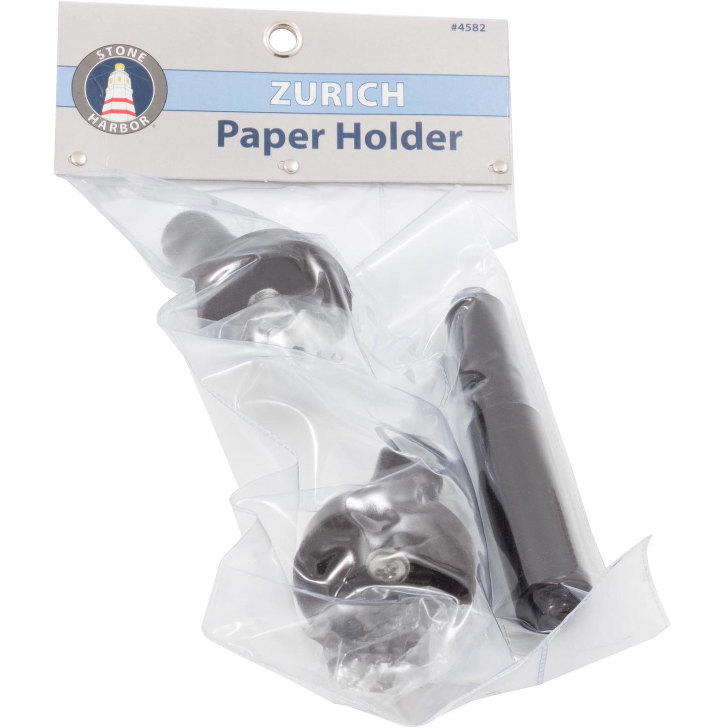 Stone Harbor Hardware Zurich Paper Holder, Vintage Bronze