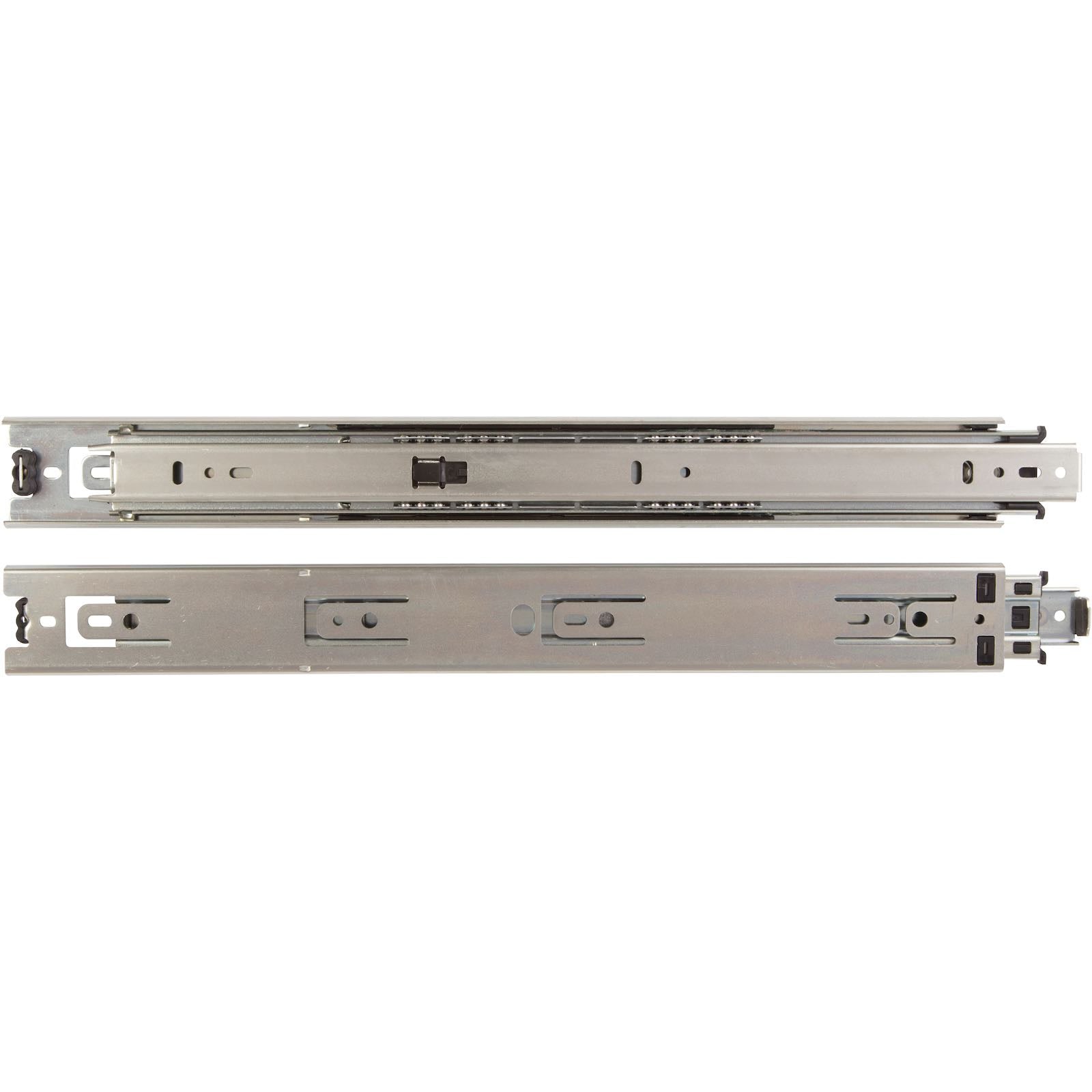 8400P 12 12" Full Extension Box or File Drawer Slide 2/pk - Zinc