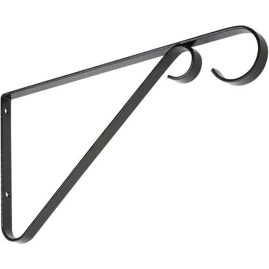 National Hardware - V2653 9" Plant Brackets - Black