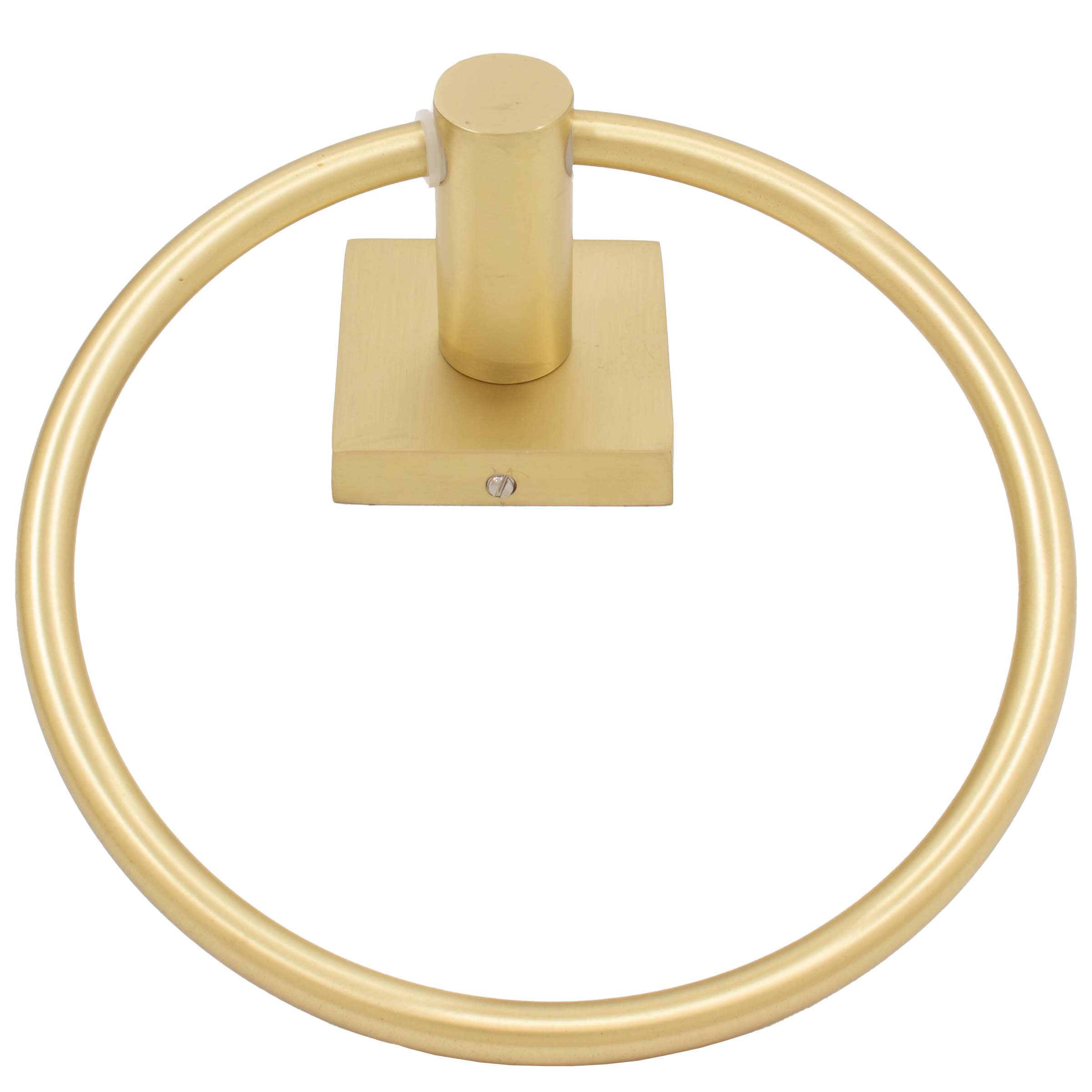 Stone Harbor Hardware Vienna Towel Ring, Satin Brass