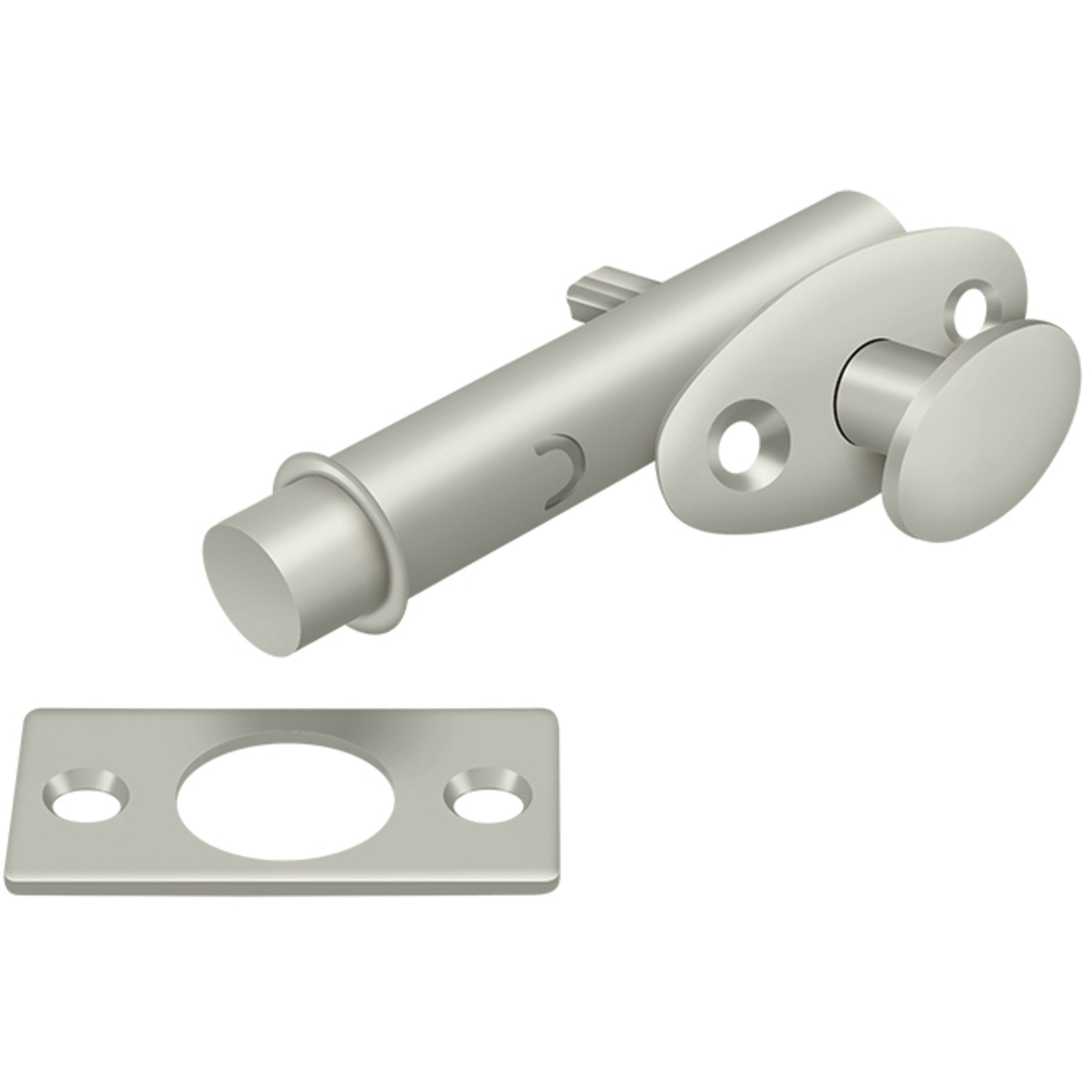 MB175U15 2-1/2" Mortise Bolt - Satin Nickel