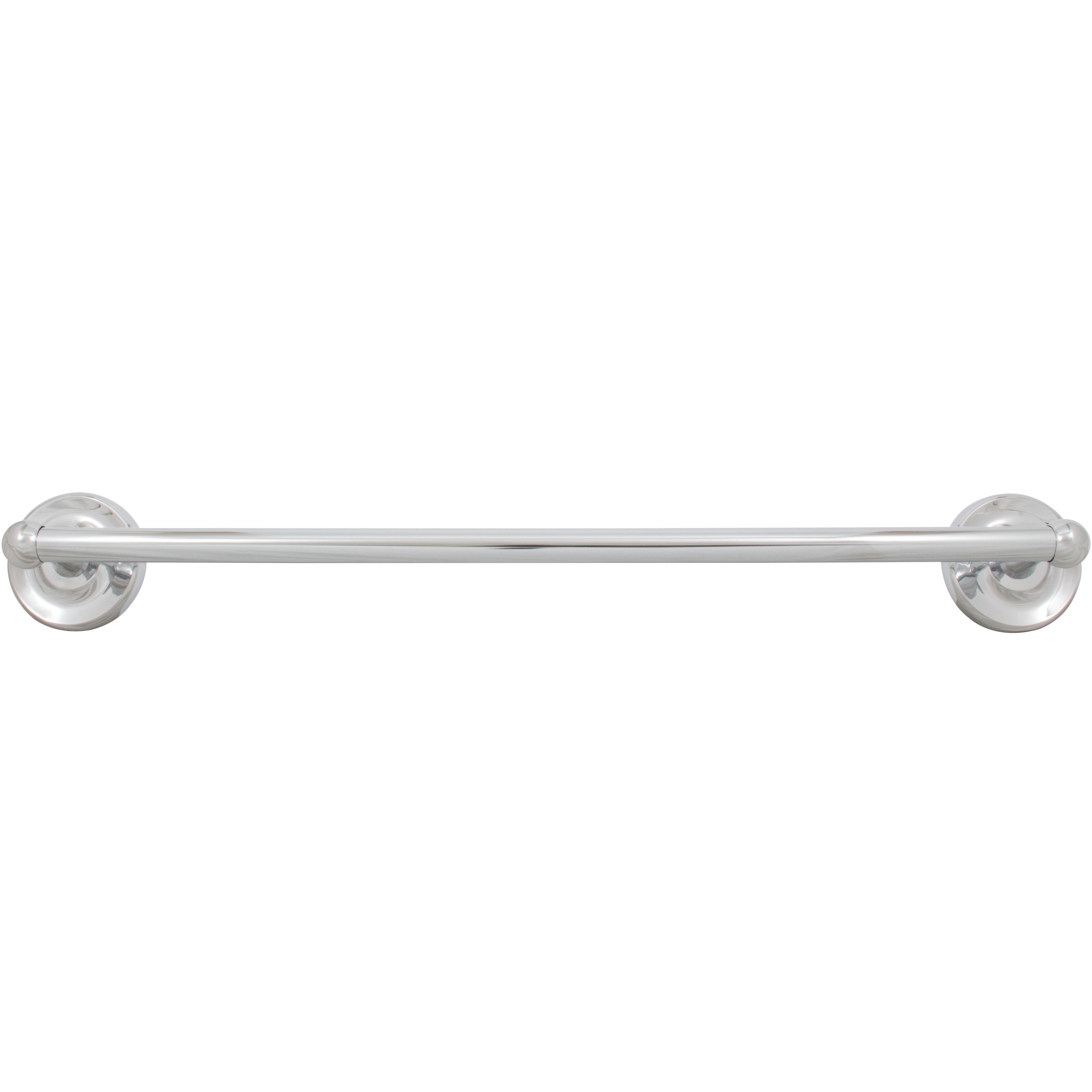 Stone Harbor Hardware Portland Towel Bar, 30 Inches, Polished Chrome