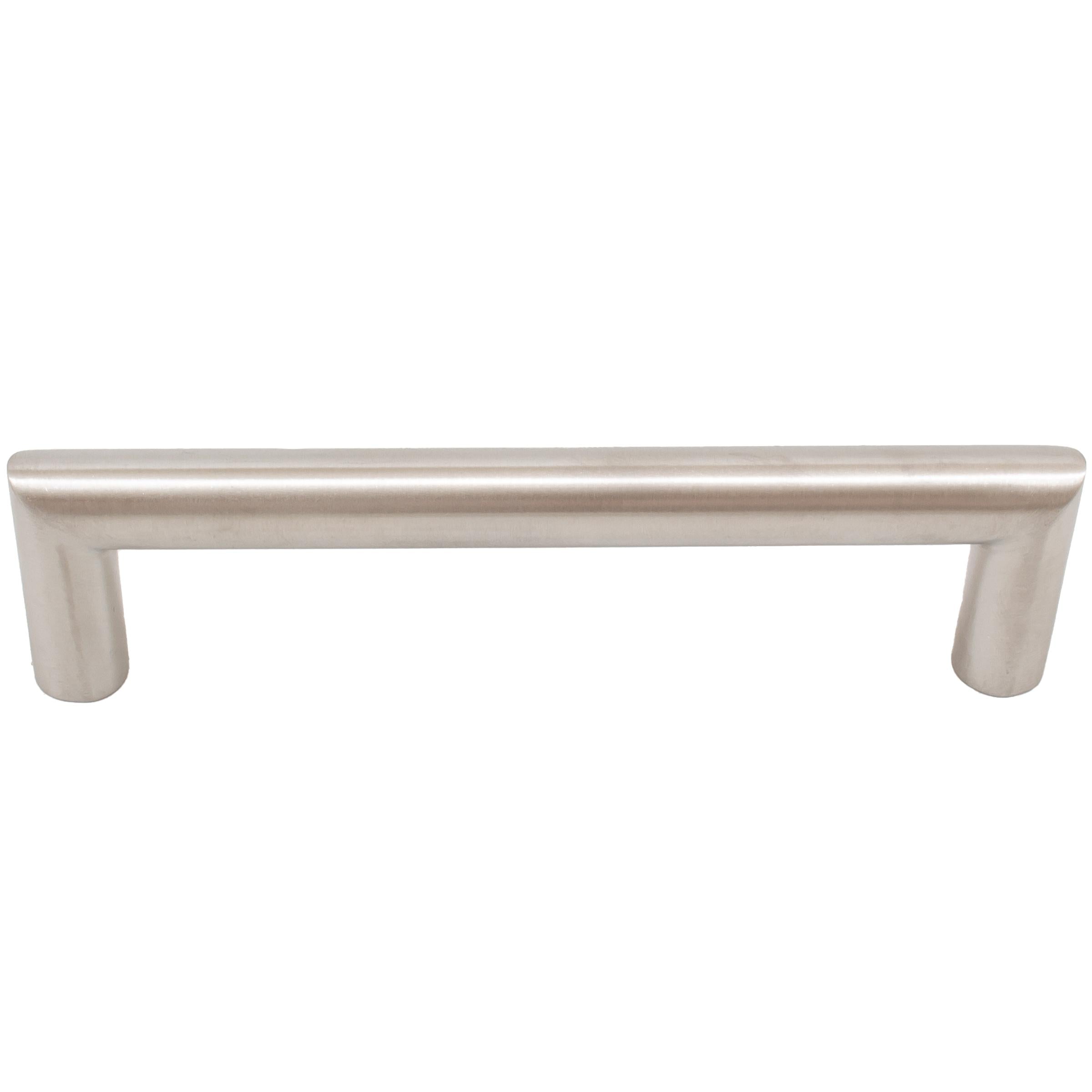 Stone Harbor Hardware Contemporary Round Cabinet Pull, 96 Millimeters, Stainless Steel Base Material, Satin Stainless Steel