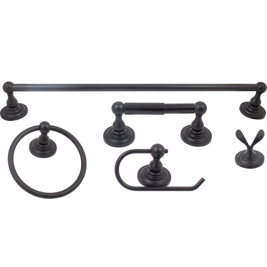 Charlotte 4-Piece Set - Matte Black