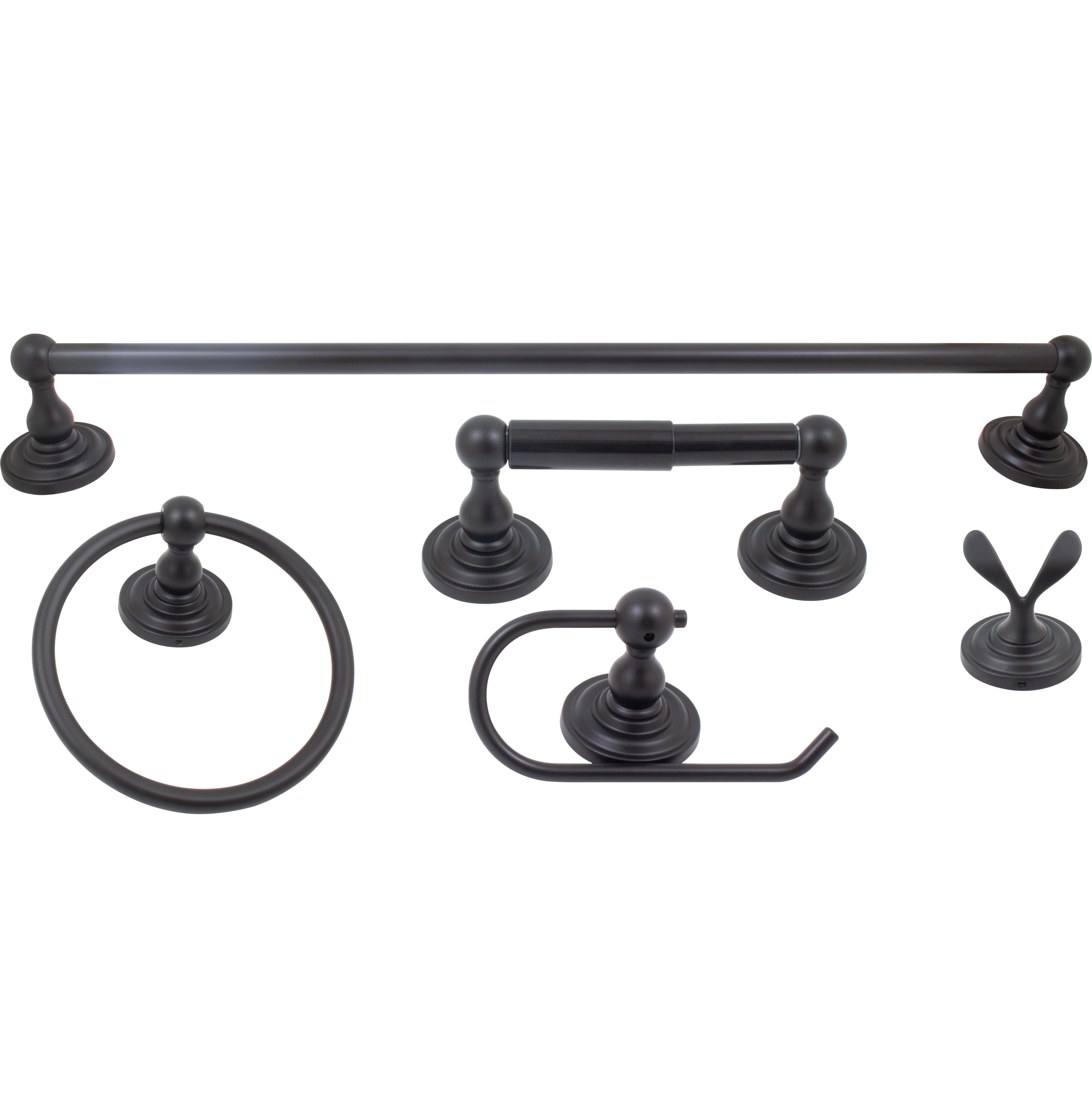 Charlotte 4-Piece Set - Matte Black