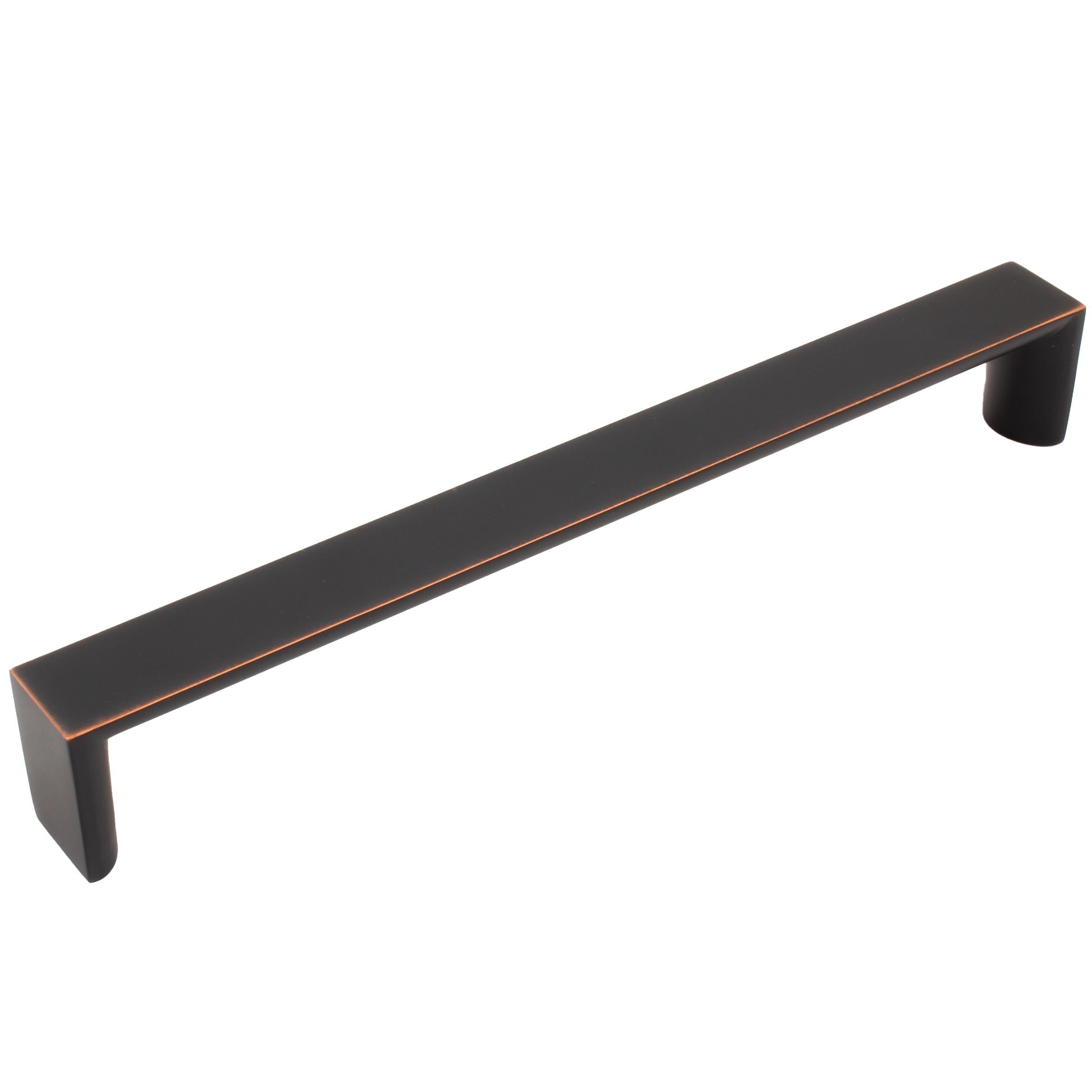 Stone Harbor Hardware Plateau Cabinet Pull, 192 Millimeters, Vintage Bronze