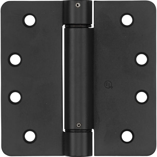 National Hardware - V521 4" 1/4R Spring Hinge - Oil-Rubbed Bronze