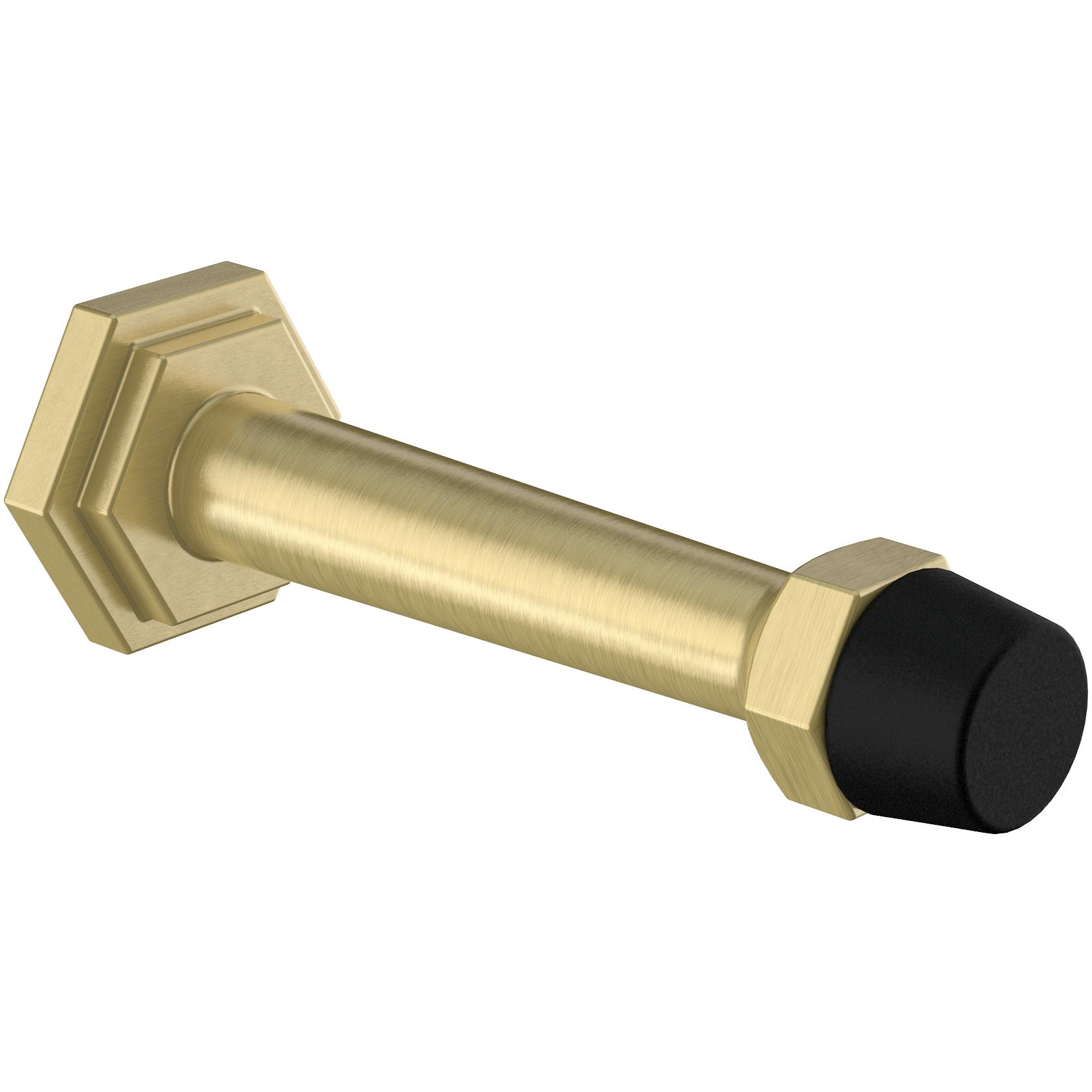 National Hardware - V259 Powell Door Stop - Brushed Gold