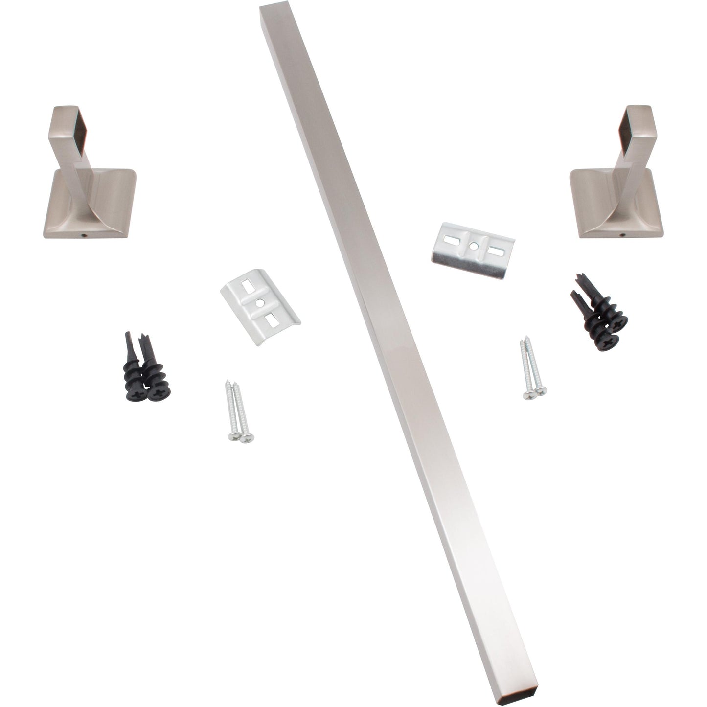 Stone Harbor Hardware Madison Towel Bar, 18 Inches, Satin Nickel