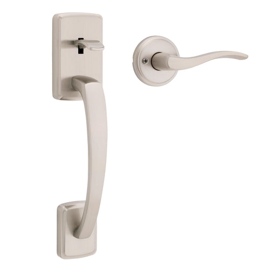 815BFHXSEL 15 RBP Brentford Handleset Bottom Only with Sedona - Satin Nickel
