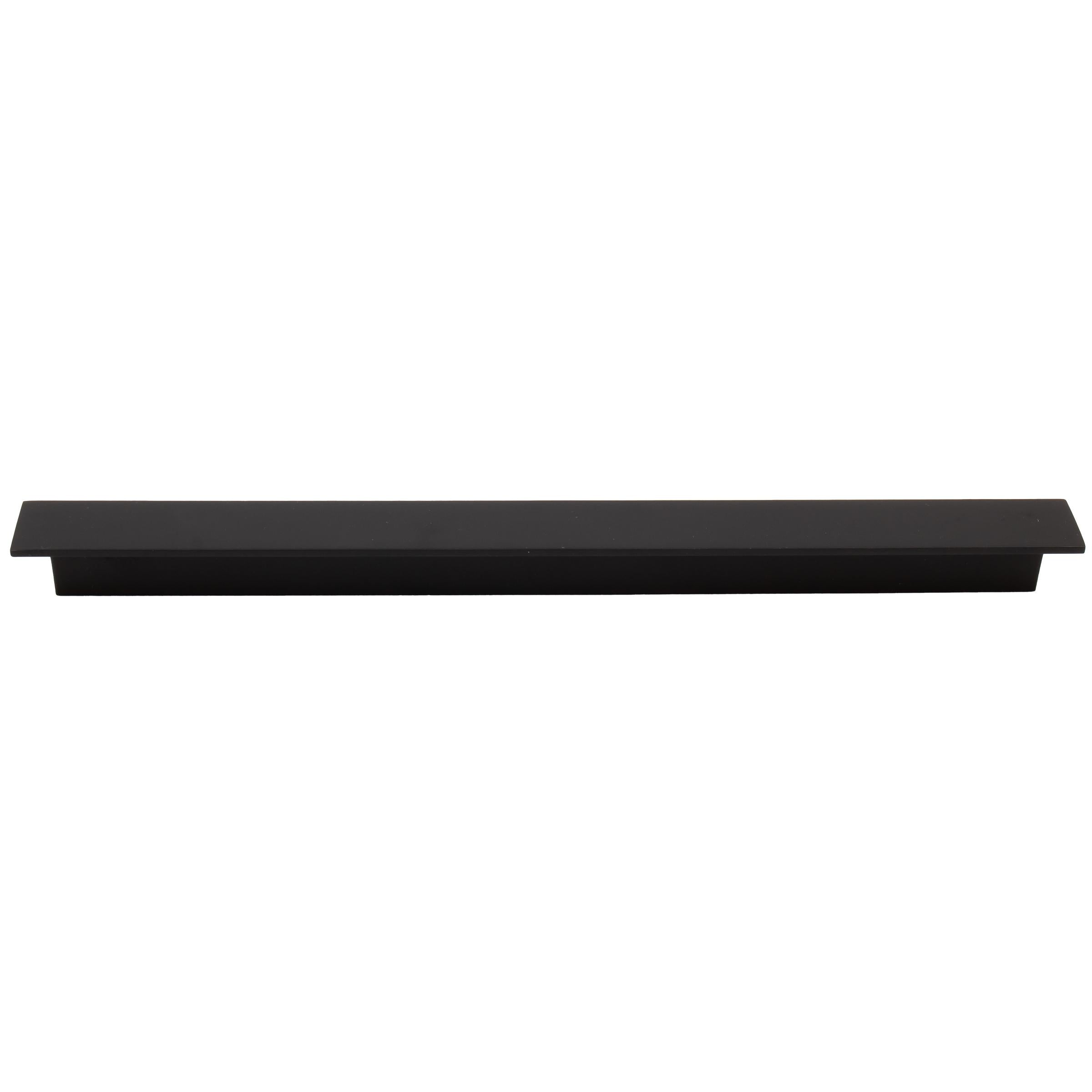 Stone Harbor Hardware Mesa Cabinet Pull, 224 Millimeters, Matte Black