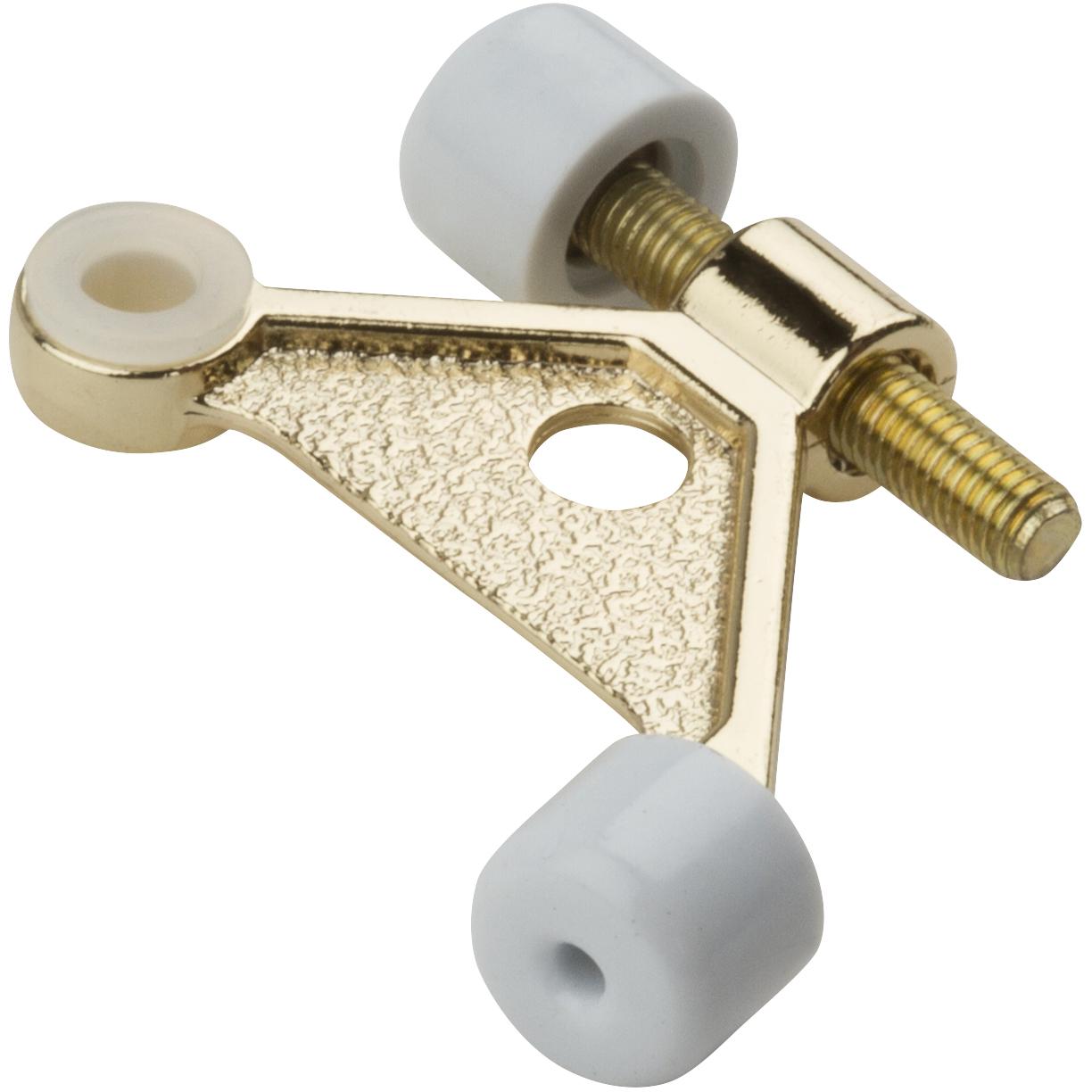 V234 Hinge Pin Door Stop - Brass