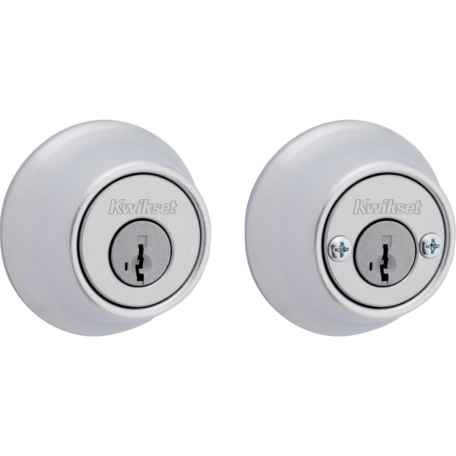 665 26D SMT CP K6 2-Cyl Deadbolt - Satin Chrome