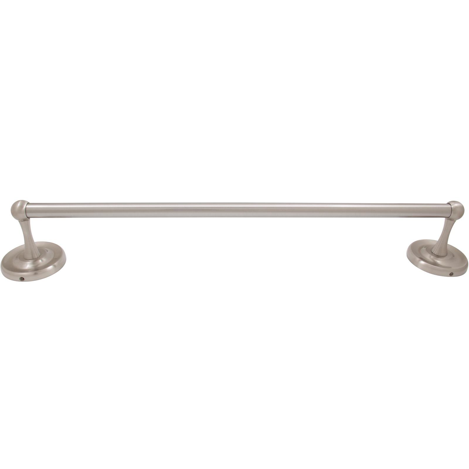 Stone Harbor Hardware Portland Towel Bar, 30 Inches, Satin Nickel