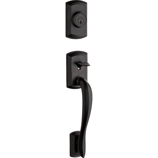 800AVH LIP 11P SMT 6AL STRKP Avalon Handleset for 966 Trims - Venetian Bronze