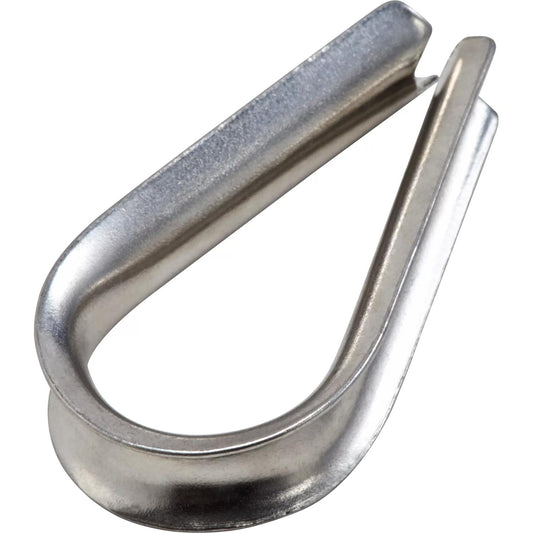 4232BC 1/4" Rope Thimble - Stainless Steel