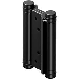 DASHS4U19 4" Double Action Saloon Hinge - Matte Black