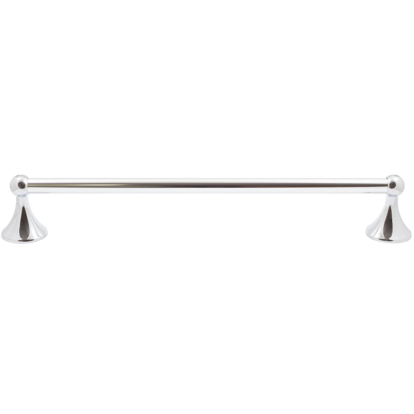 Stone Harbor Hardware Coastal Towel Bar, 18 Inches, Polished Chrome