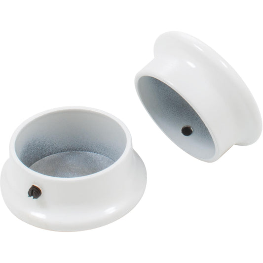 Stone Harbor Hardware Max-Duty Closet Pole End Cap, White