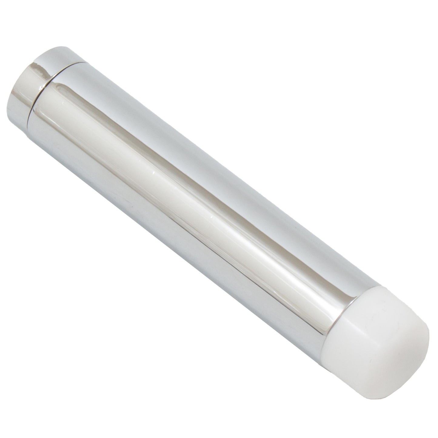 Stone Harbor Hardware Contemporary Round Door Stop, 3 Inches, Polished Chrome