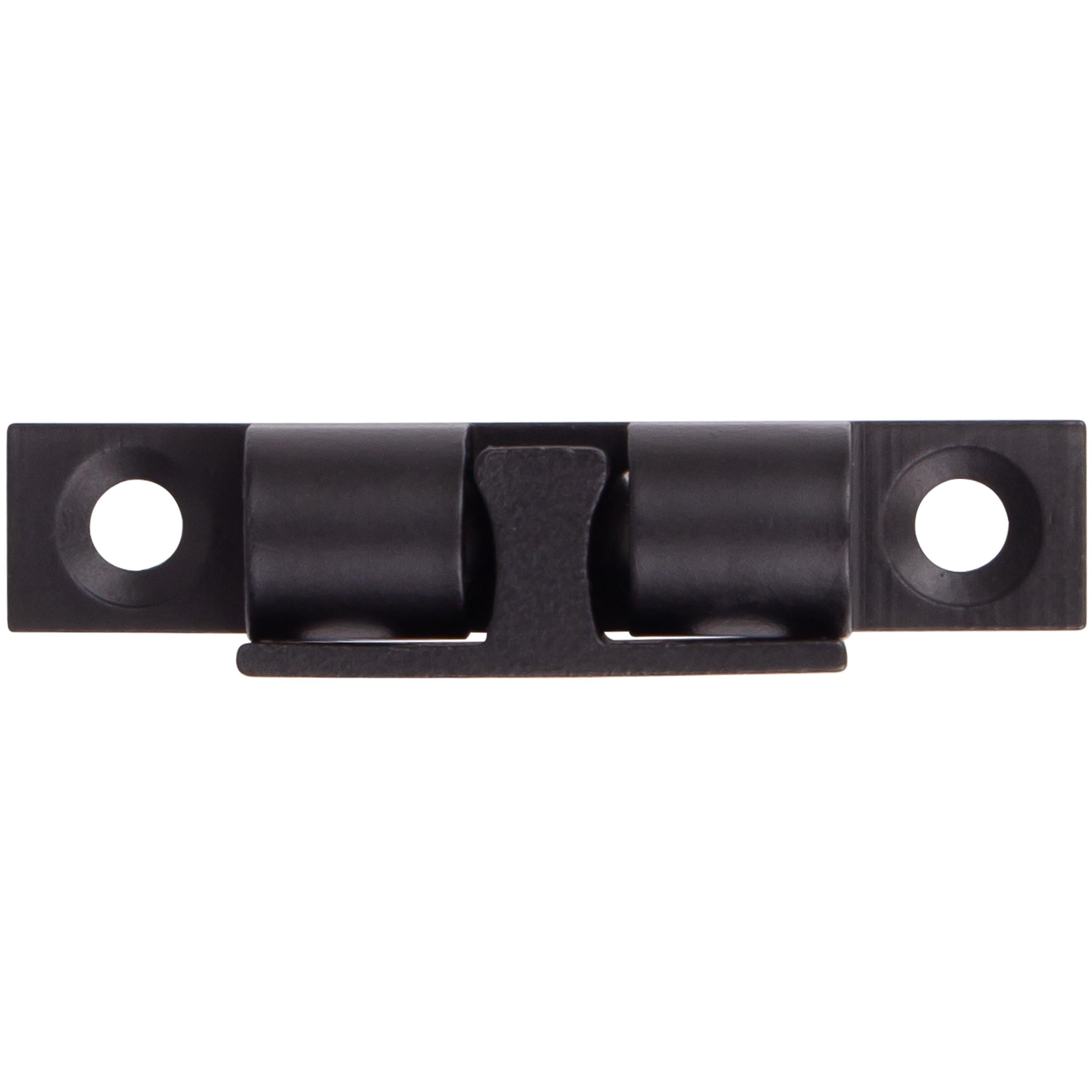 Stone Harbor Hardware Friction Catch, 1-1/8 Inches, Matte Black
