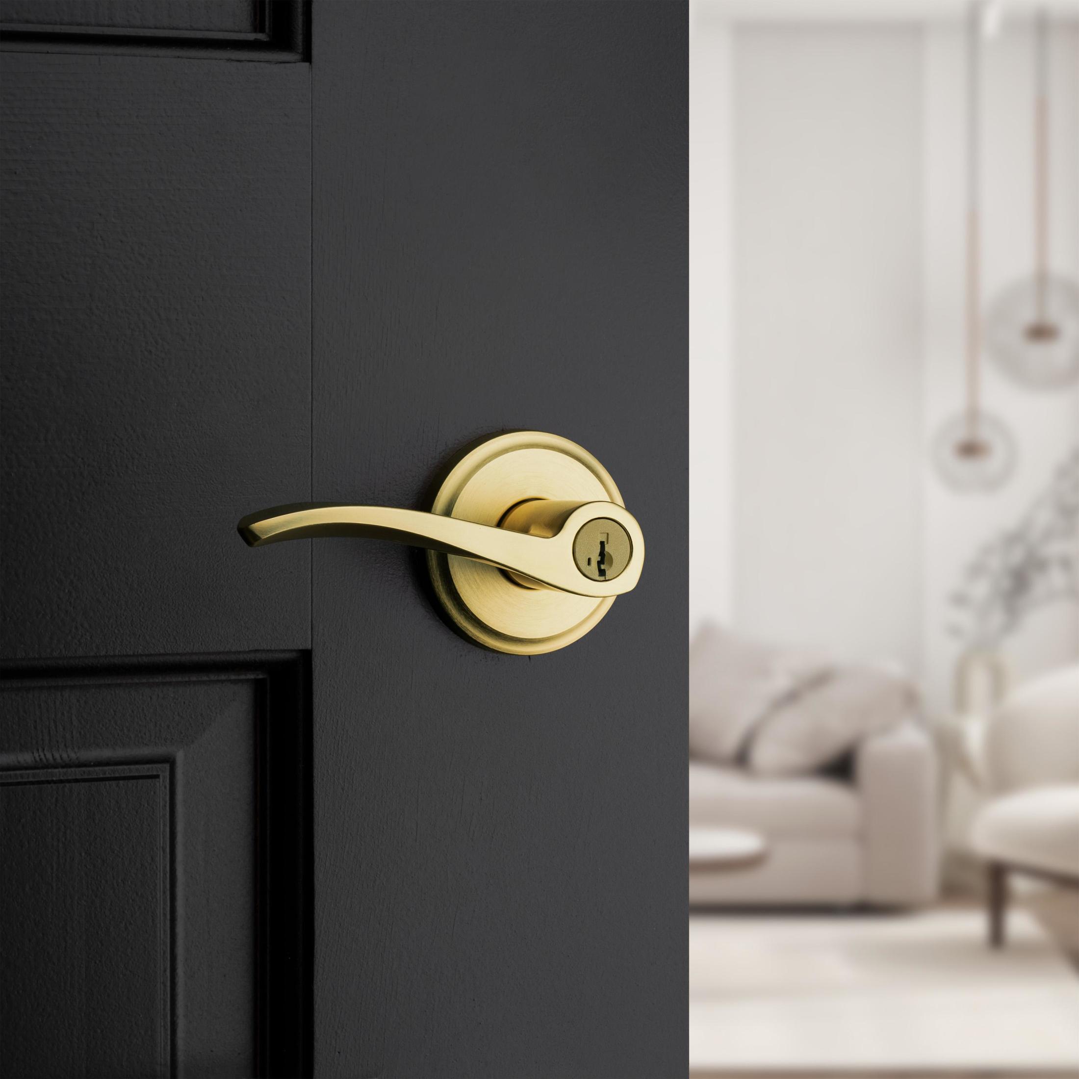 740SEL 4 SMT CP K4 Sedona Entry - Satin Brass