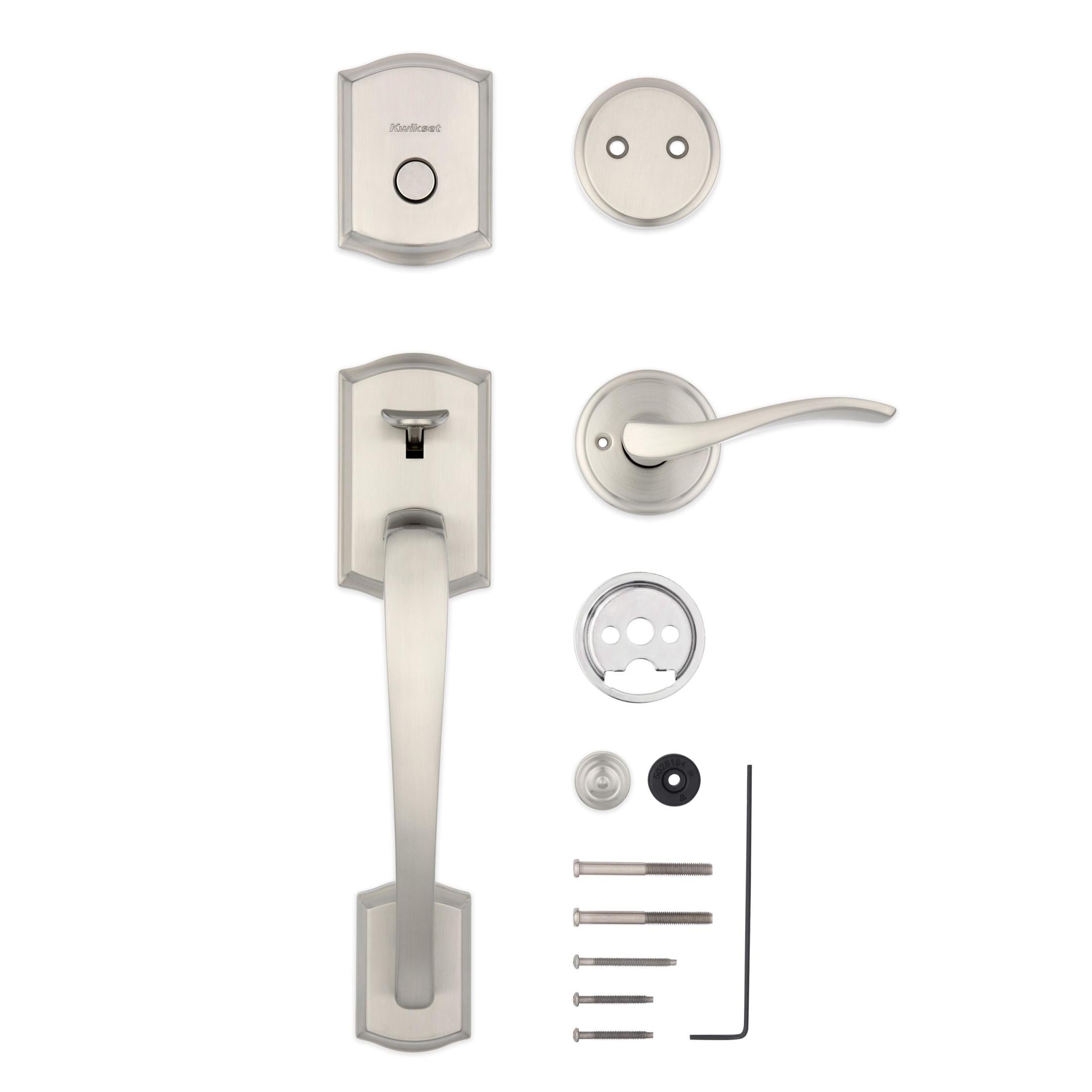 819PTHXSEL 15 Prescott / Sedona Dummy Handleset - Satin Nickel