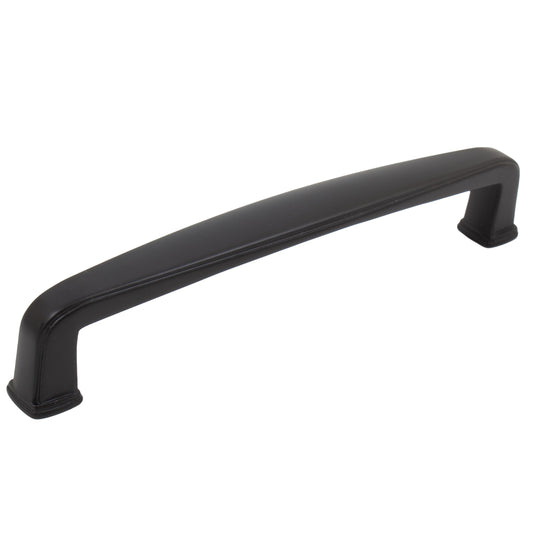 Stone Harbor Hardware Sherwood Cabinet Pull, 128 Millimeters, Matte Black
