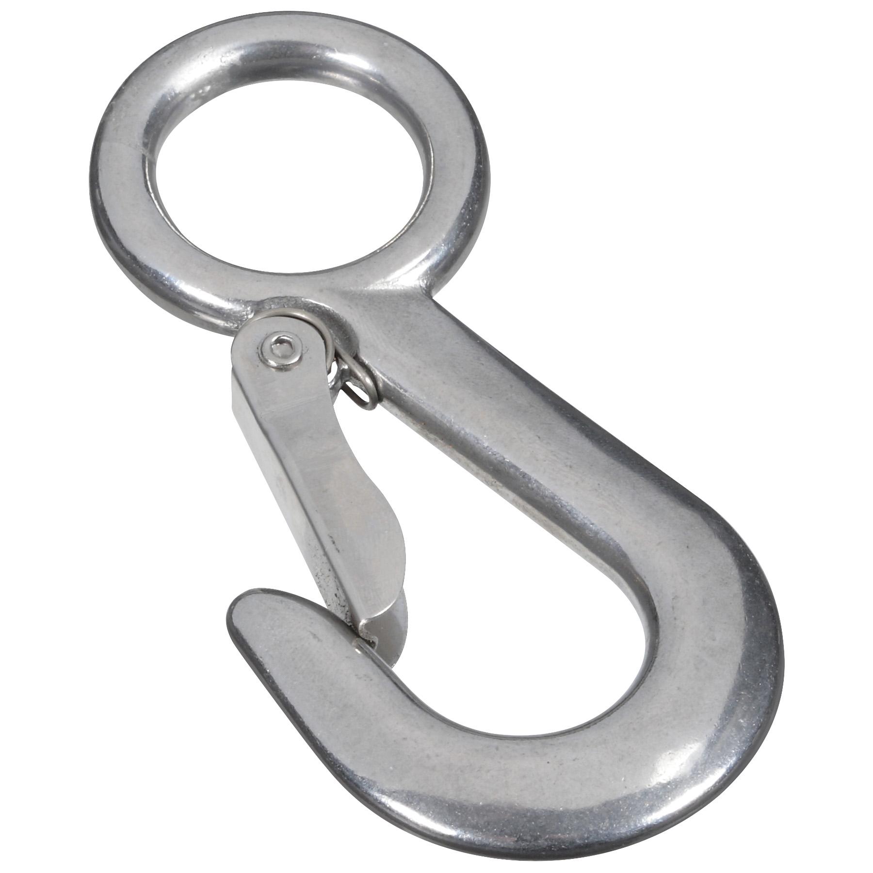 3164BC 1-1/8" x 4-1/2" Rigid Eye Snap - Stainless Steel