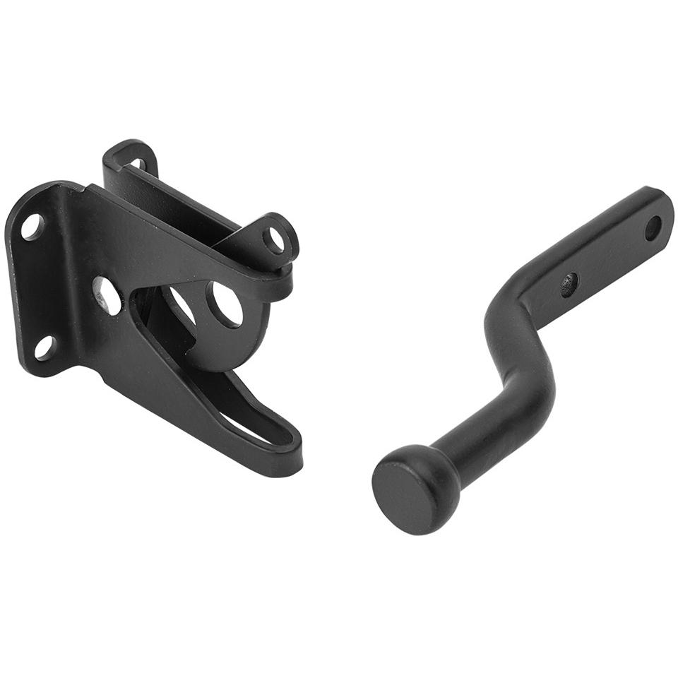 National Hardware - V1261 Gate Latch - Matte Black