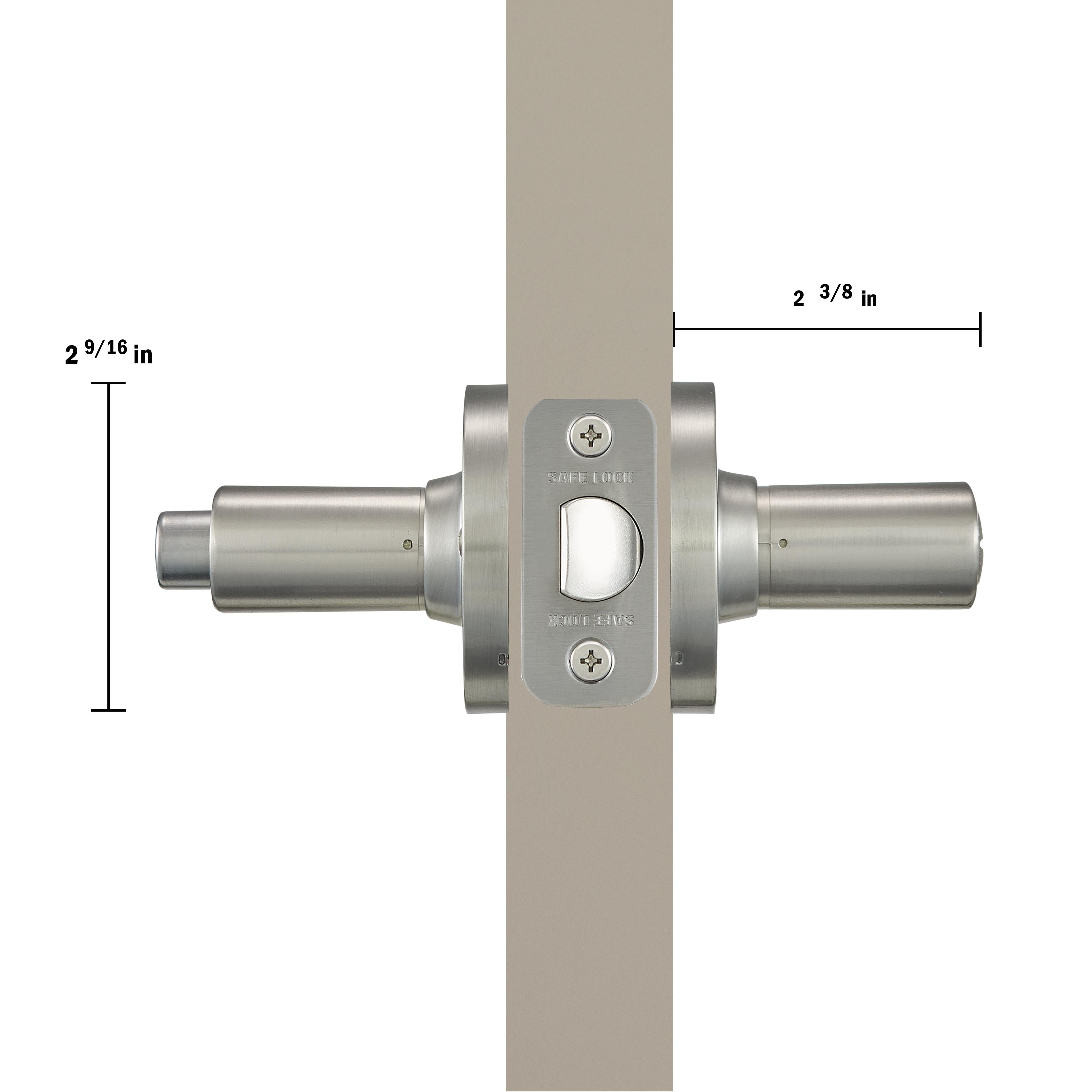 SL4000DAL RDT 15 4AL RCS Daylon Privacy - Satin Nickel