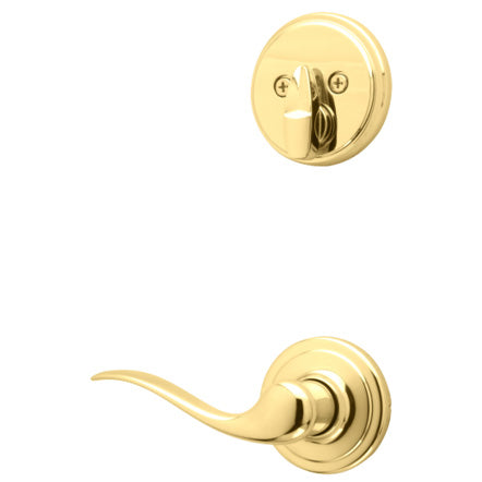 971TNL RH 3 Tustin Trim Pack for 818 Handleset - Polished Brass