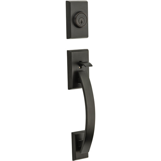800TVH LIP 11P SMT 6AL STRKP Tavaris Handleset for 966 Trims - Venetian Bronze