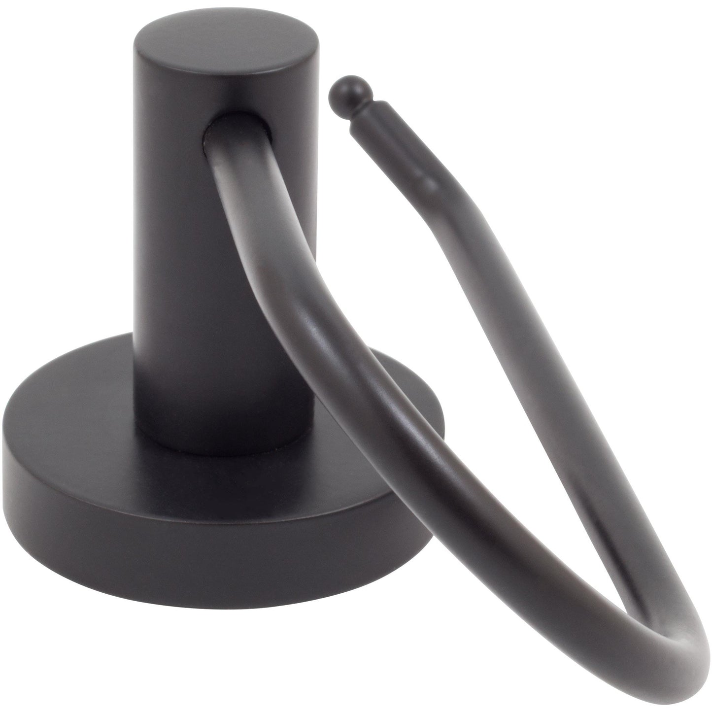 Stone Harbor Hardware Zurich Euro Paper Holder, Matte Black