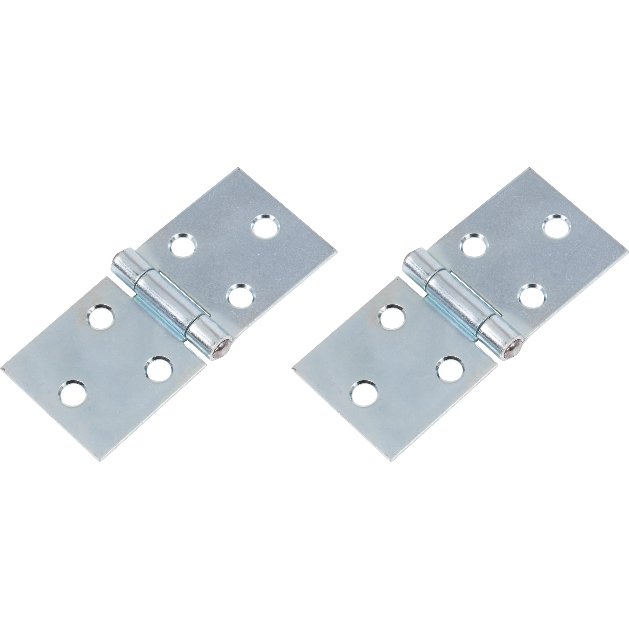 Stone Harbor Hardware Back Flap Hinge, 2 Inches, 2-Pack, Zinc Plated