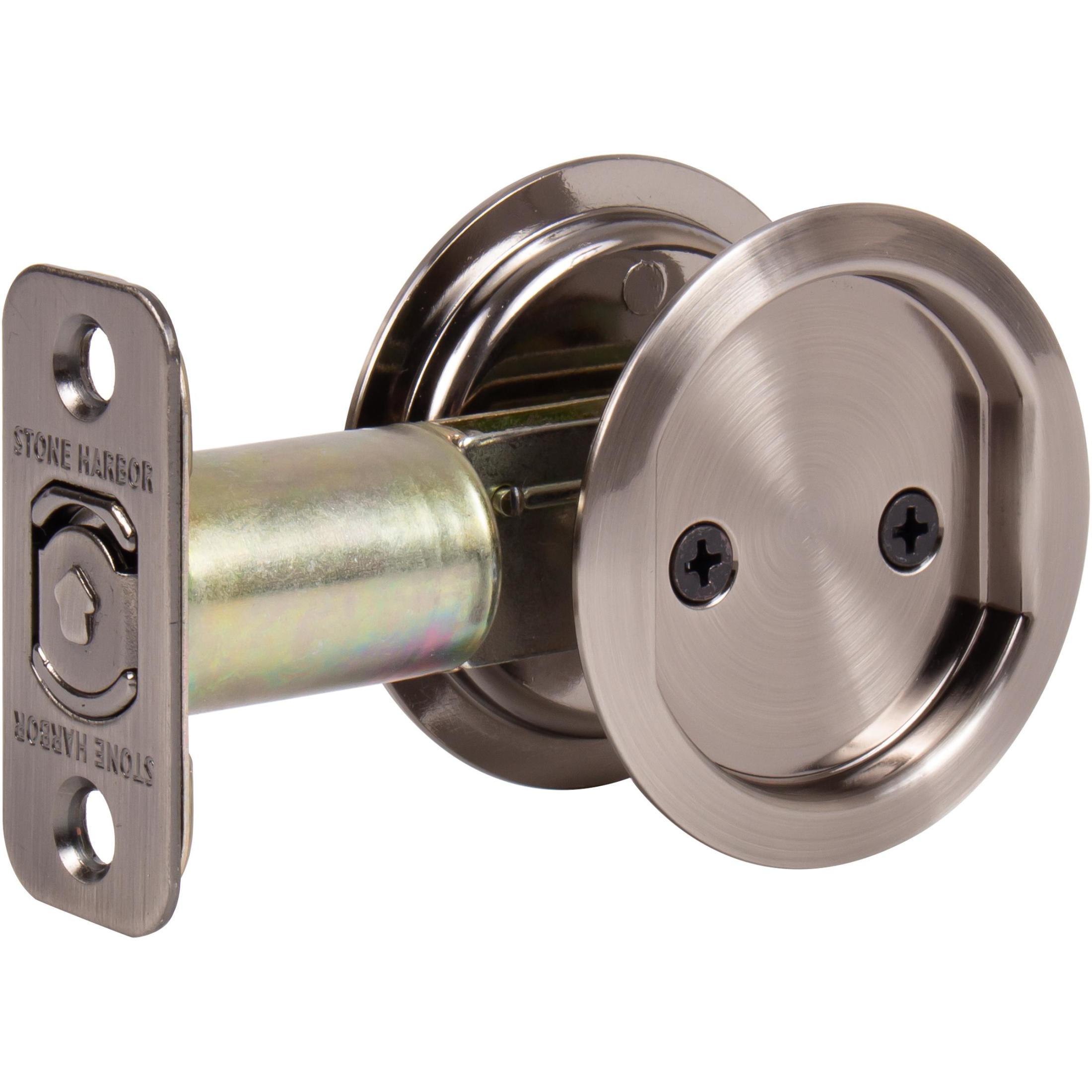 Round Pocket Door Lock Passage