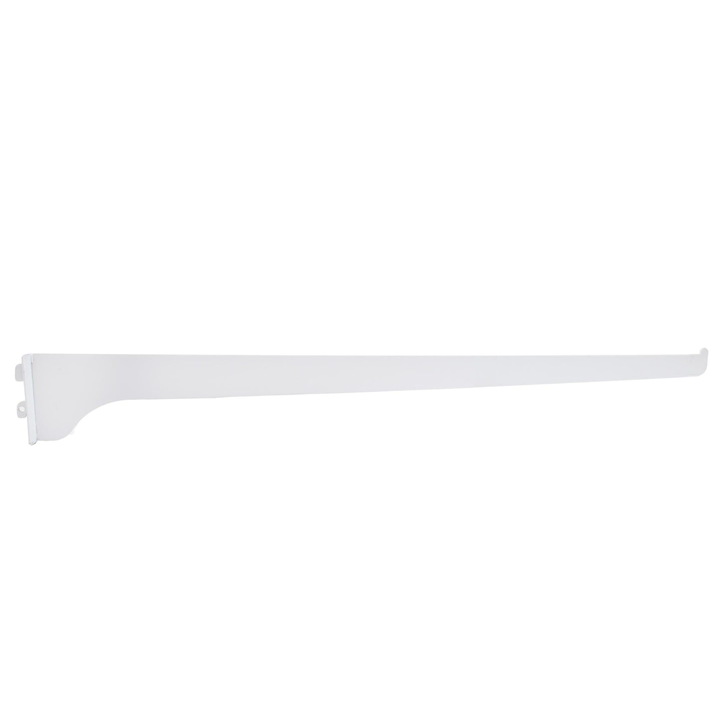 Single Track Shelf Bracket, 18 Inches, White by Stone Harbor Hardware