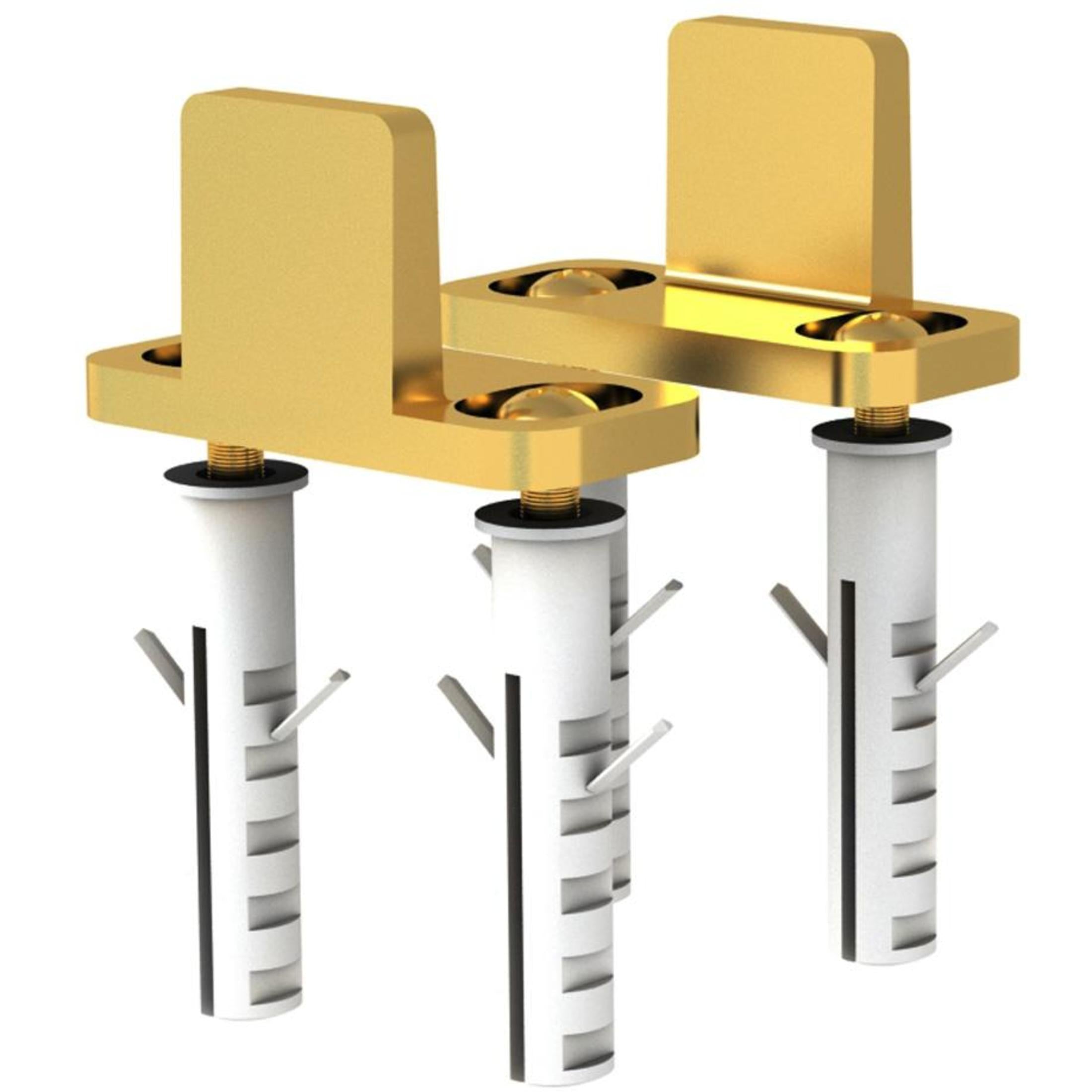 Floor Mount Metal Door Guide Set for Sliding Doors