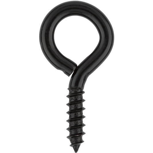 National Hardware N820-089 Screw Eyes, 2, 2-5/8", Storm Shine Finish