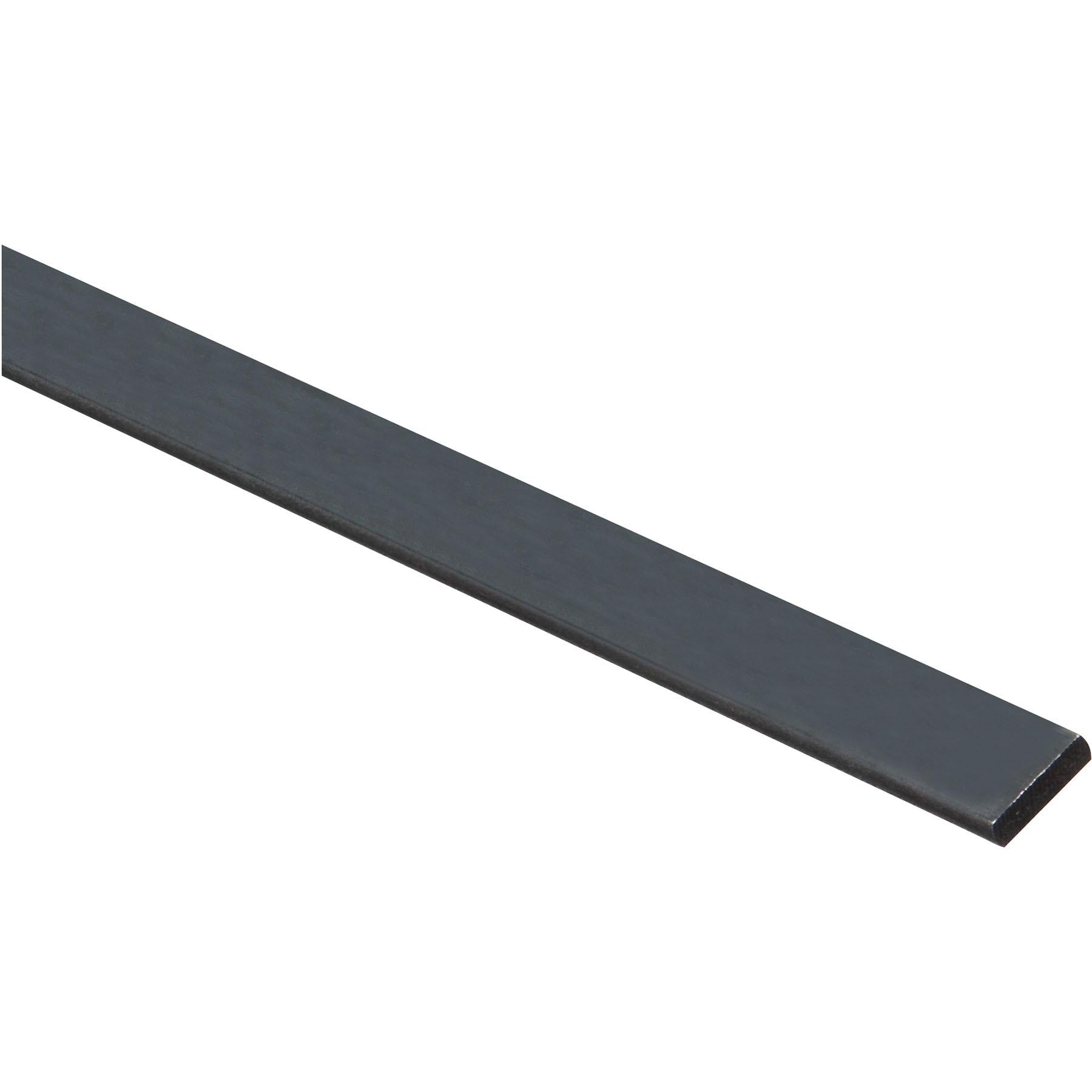 4063BC 3/4" x 48" Solid Flat 3/16" - Plain Steel