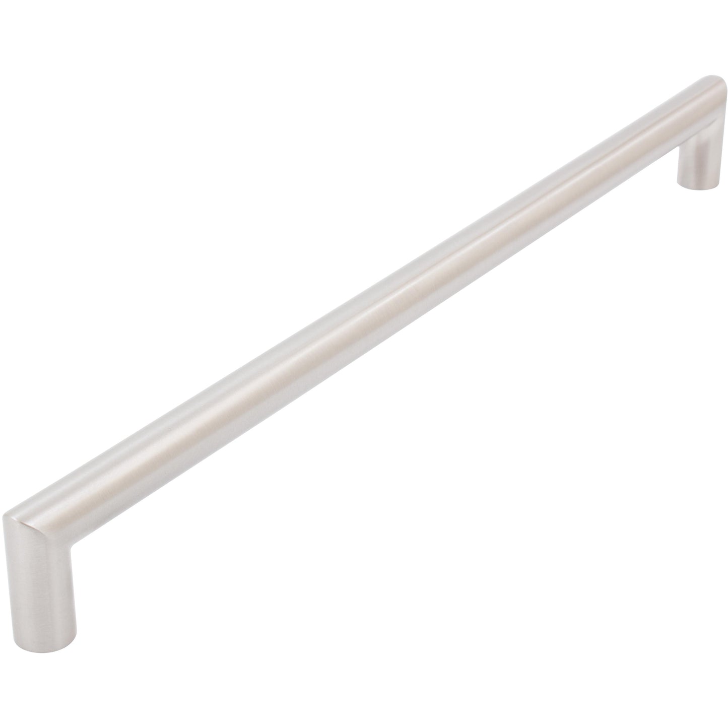 Stone Harbor Hardware Contemporary Round Cabinet Pull, 256 Millimeters, Zinc Base Material, Satin Nickel