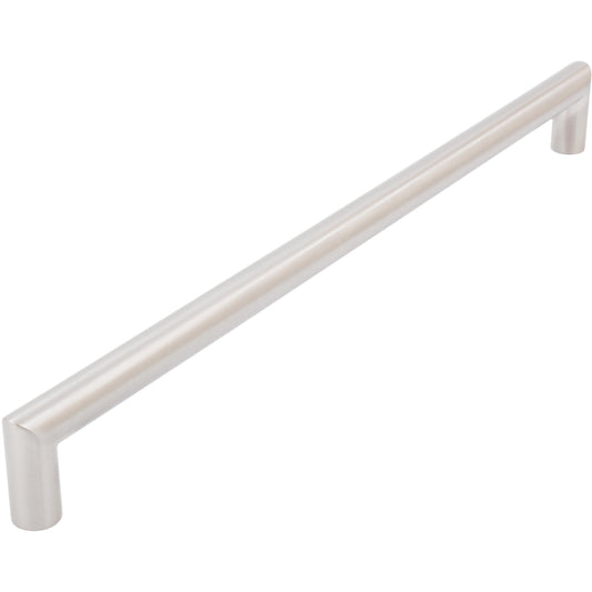 Stone Harbor Hardware Contemporary Round Cabinet Pull, 256 Millimeters, Zinc Base Material, Satin Nickel
