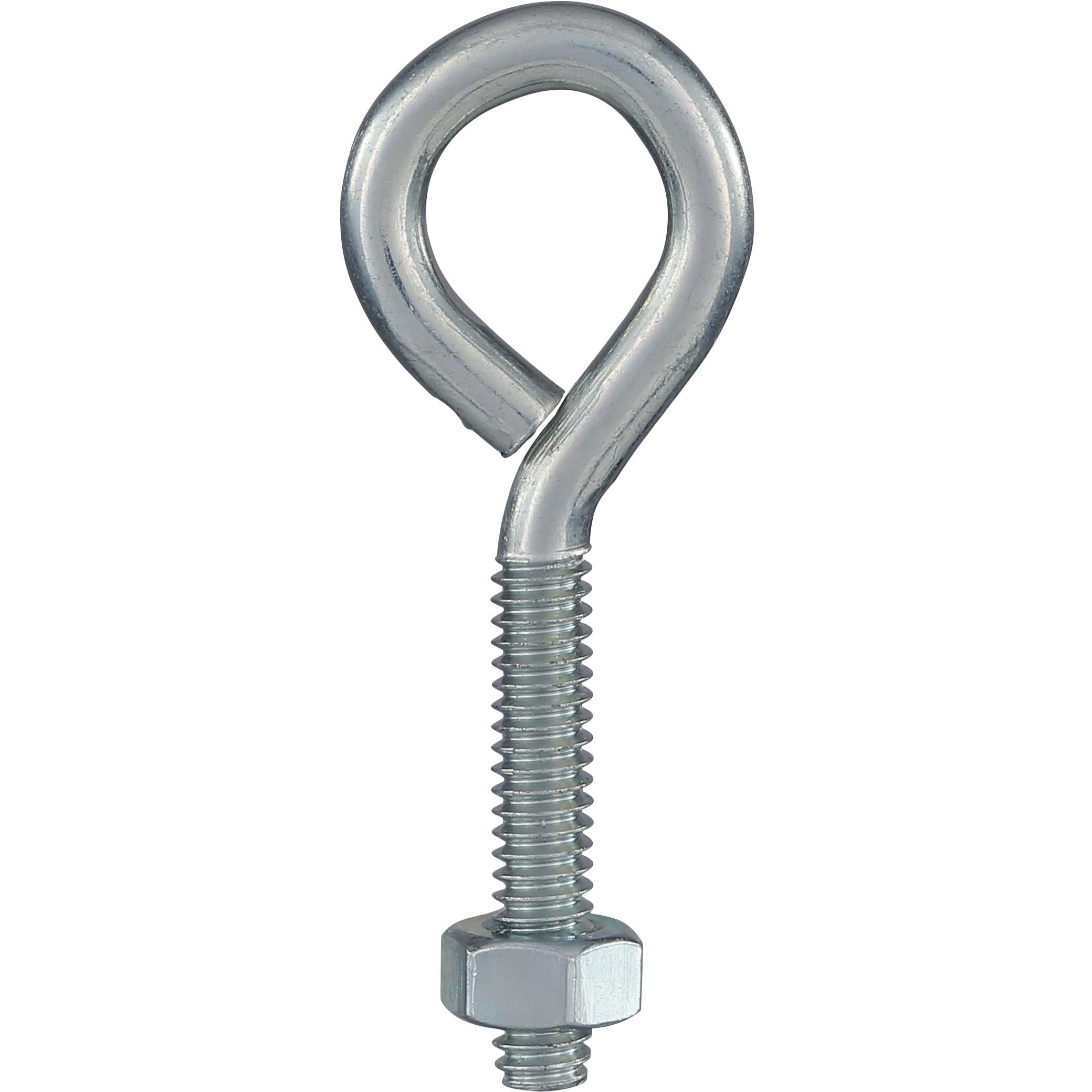 2160BC 1/4" x 2-1/2" Eye Bolt - Zinc