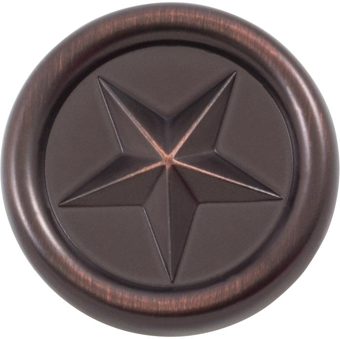 Texas Star Cabinet Knob and Pull