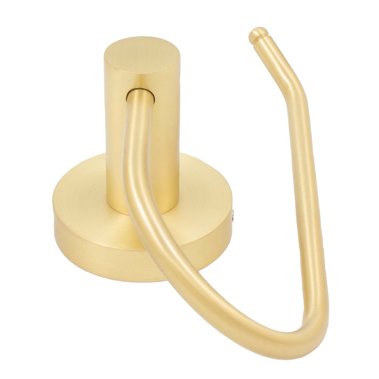 Stone Harbor Hardware Zurich Euro Paper Holder, Satin Brass