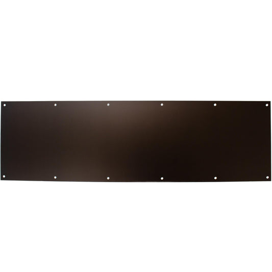 Stone Harbor Hardware Kick Plates with Screws, 10" x 34", Oil-Rubbed Bronze